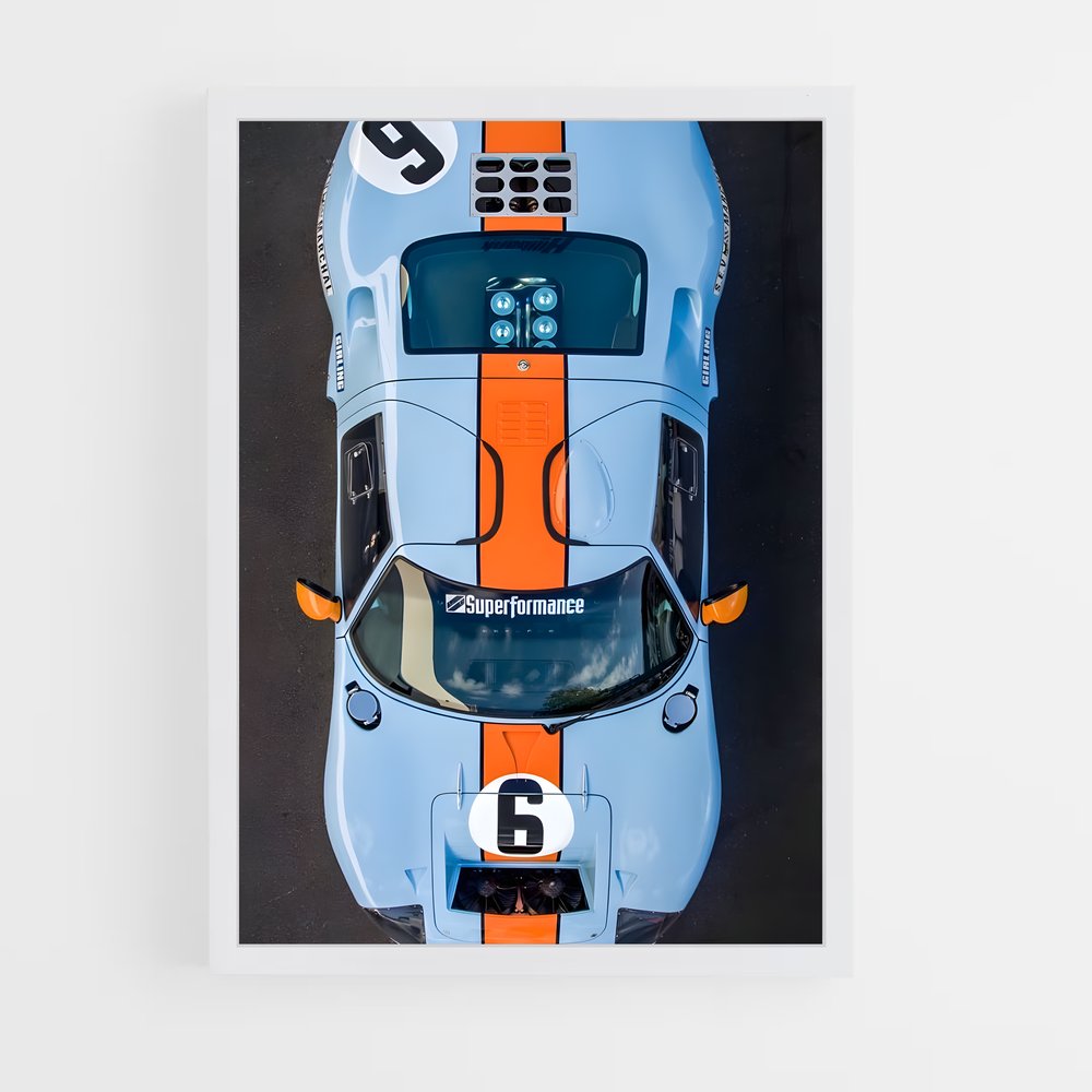 Poster Porsche 917 GTP – affiche Ford (vue 3)
